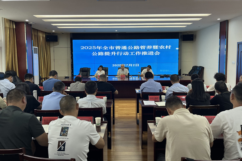 全市2025年普通公路管养暨农村公路提升行动工作推进会召开